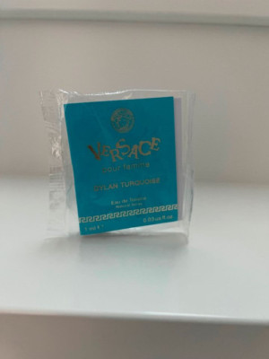 OVP VERSACE Dylan Turquoise Eau de Toilette Spray pour femme 1 ml Parfüm femme