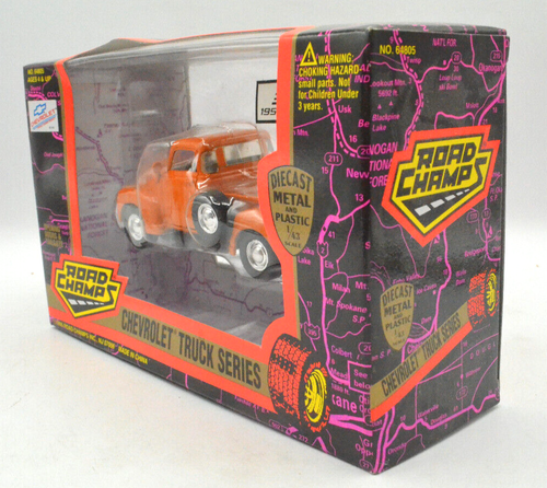 Road Champs 1953 Chevrolet 3100 Pickup orange Diecast 1:43 - Bild 4 von 7