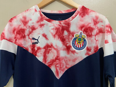 PUMA×Ameri Vintage JERSEY TOP Vintage PUMA Authentic T-shirt Jersey Yellow Big Logo