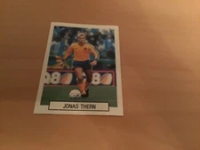 FLASH ITALY 90 🇮🇹 JONAS THERN N 169 🇸🇪WITH ORIGINAL VELINA SEE GM photo