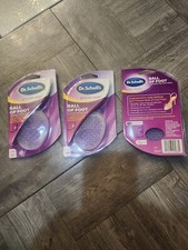 3 Pairs of Dr. Scholl's Stylish Step Ball Of Foot Cushions For High Heels