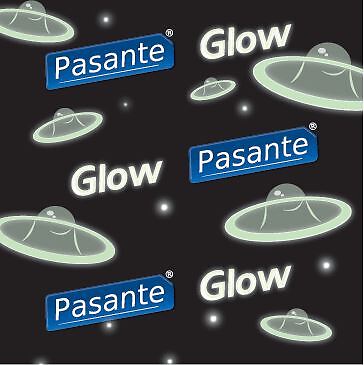 Pasante Glow in the Dark Condoms - Available in 1,4, 6, 12, 24, 36, 48....