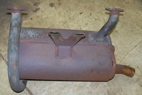 JOHN DEERE 425 445 Kawasaki Exhaust Muffler, FD620D, AM118857