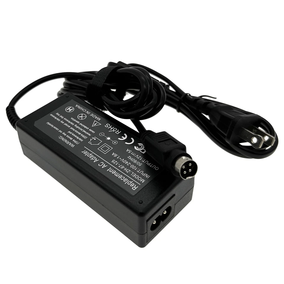 12V 60W AC Adapter Power Charger Supply Cord For SAMSUNG SHR-1040 Real Time DVR - Image 3 of 4