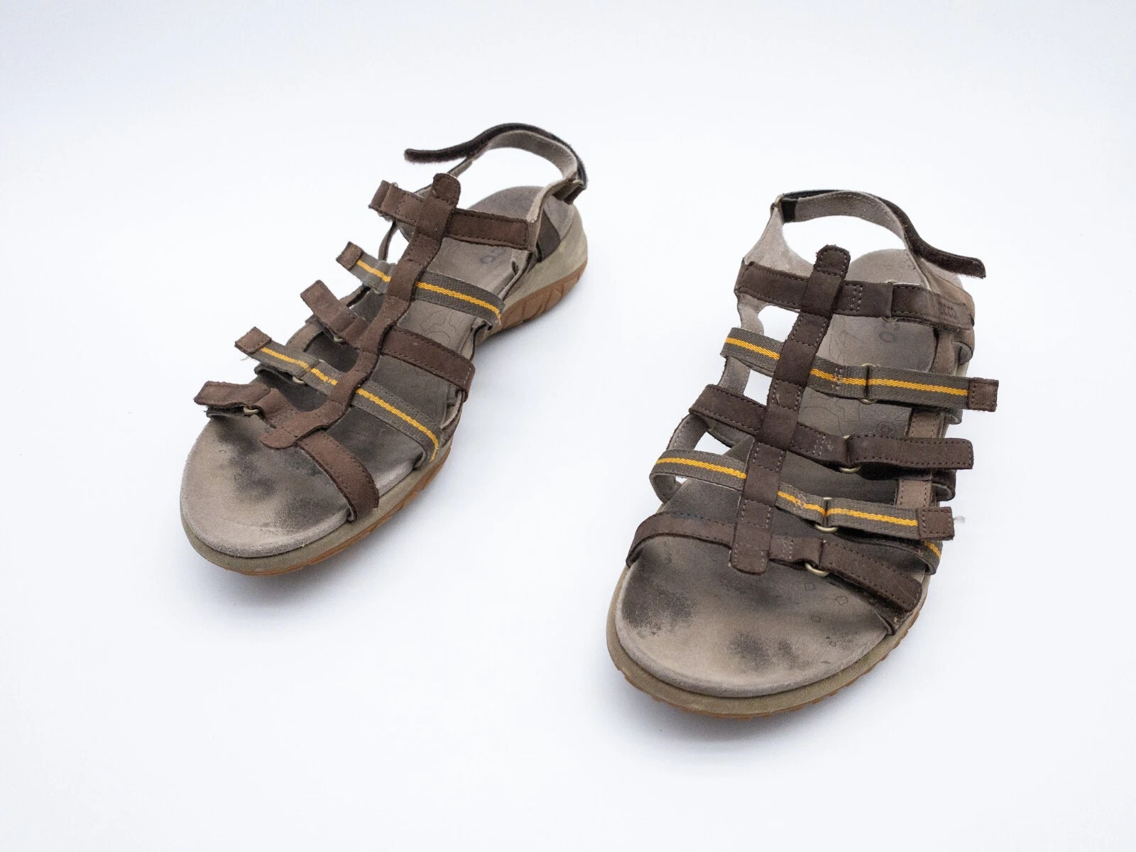 ECCO Sandali Donna Scarpa Bassa Calzatura Estiva con Cinturino Tg. 42 Eu Art