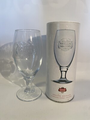 Stella Artois Leuven Special Edition Sammorglas. Half Pint. Neu verpackt