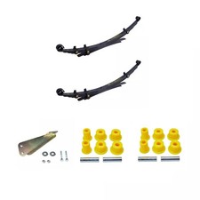 Arb Ome Rear Leaf Springs Set W Bracket And Bushings For 98 - 04 Tacoma