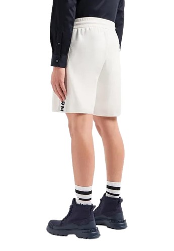 NWT ARMANI EXCHANGE SHORTS IN JACQUARD FABRIC WHITE 3DZSLA ZJLGZ SIZE 2XL - Picture 3 of 5