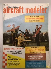 Vintage American Aircraft Modeler R/C Hobbyist Magazine May 1970