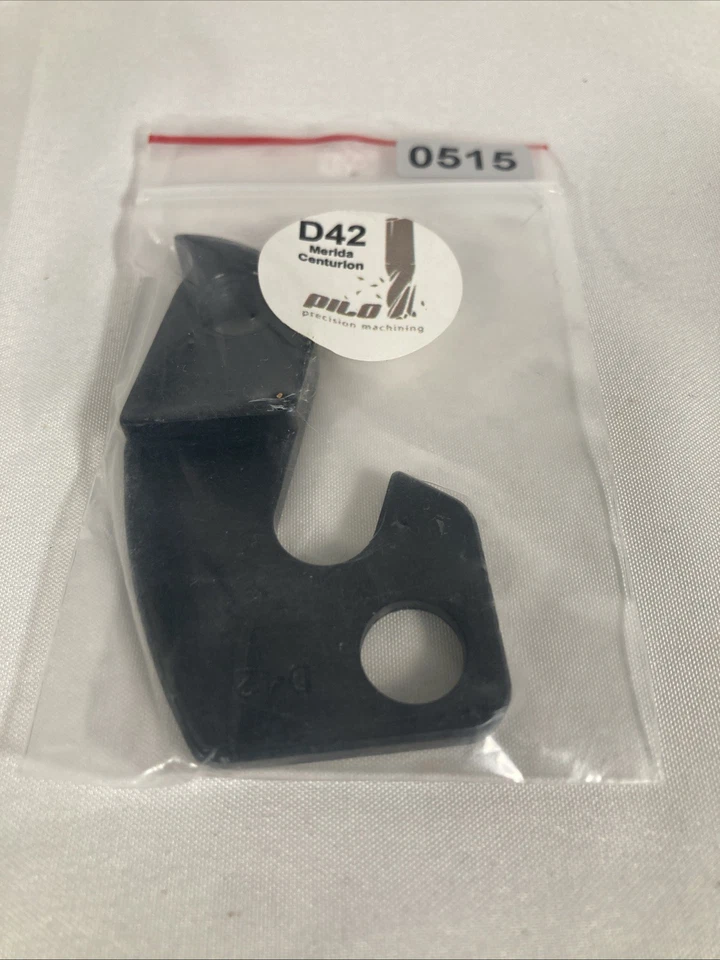 Percha de desviador Pilo D42 negra para Mérida Centurion Carrera Shogun Bianchi Foto 3 de 3