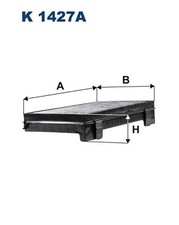 FILTRON K 1427A Filtro, Aria abitacolo per DAF,TATRA