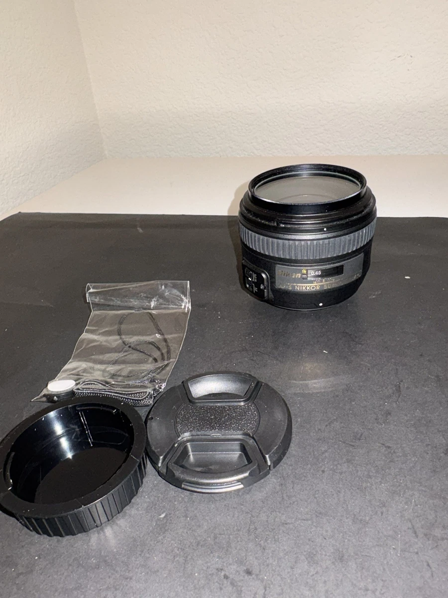 Nikon NIKKOR AF-S 50mm f/1.4 Camera Lenses for sale - eBay