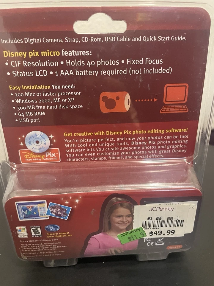 Disney High School Musical Pix-Micro Digital Camera NEW In Package - Image 2 of 4