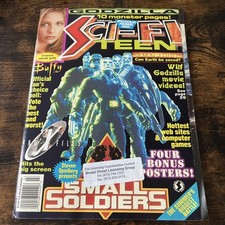 Sci-Fi Teen Magazine with Godzilla Small Soldiers Buffy Armageddon