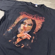 Vtg 2002 Ozzy Osbourne OzzFest cotton unisex Tee QT3253