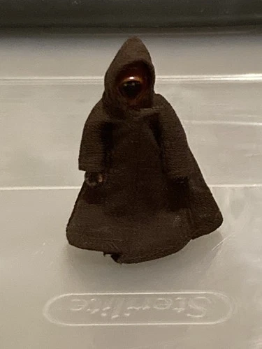 Vintage 1977 Kenner Star Wars JAWA figure w/original cloth cloak - incomplete