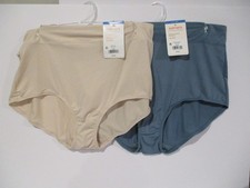 Warners brief panties high waist Microfiber 2 pair Size 8/XL