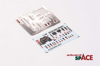 MW22 EDUARD 3DL48003 P-51D-10 SPACE 1/48 3D DECAL for EDUARD
