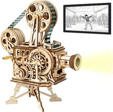 ROKR 3D Wooden Puzzles Vitascope for Adults - Model Building Kits Mechanical Con