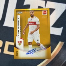 Josha Vagnoman #BCA-JV Auto Gold /50 VFB Stuttgart Topps Chrome Bundesliga 23/24