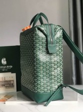 Goyard Green Goyardine Backpack Top Handle Zi...