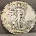 1941 P Walking Liberty Half Dollar - 90% Silver - AU Condition - WL-41p