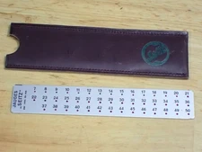 Vintage Seitz Jauges 30529/B Watchmakers Pivot Jewel Gauge NM Jewels + Sleeve