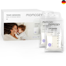 Momcozy Muttermilchbeutel 200 Stück Temp-Sen...
