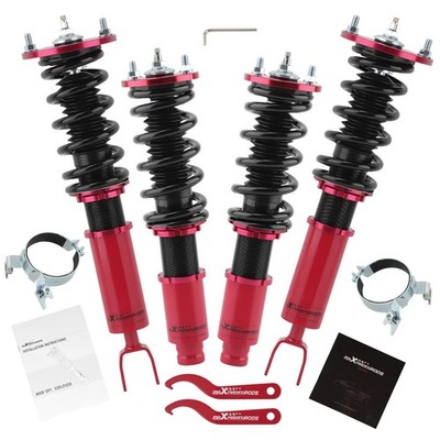 24 Clicks Adjustable Damper Coilover lowering kits for Honda Accord 90-97 CB CD