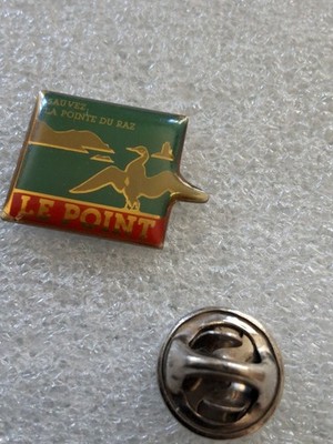 Pin's Magazin LE POINT Sauvons La Pointe Du Raz.   P46 