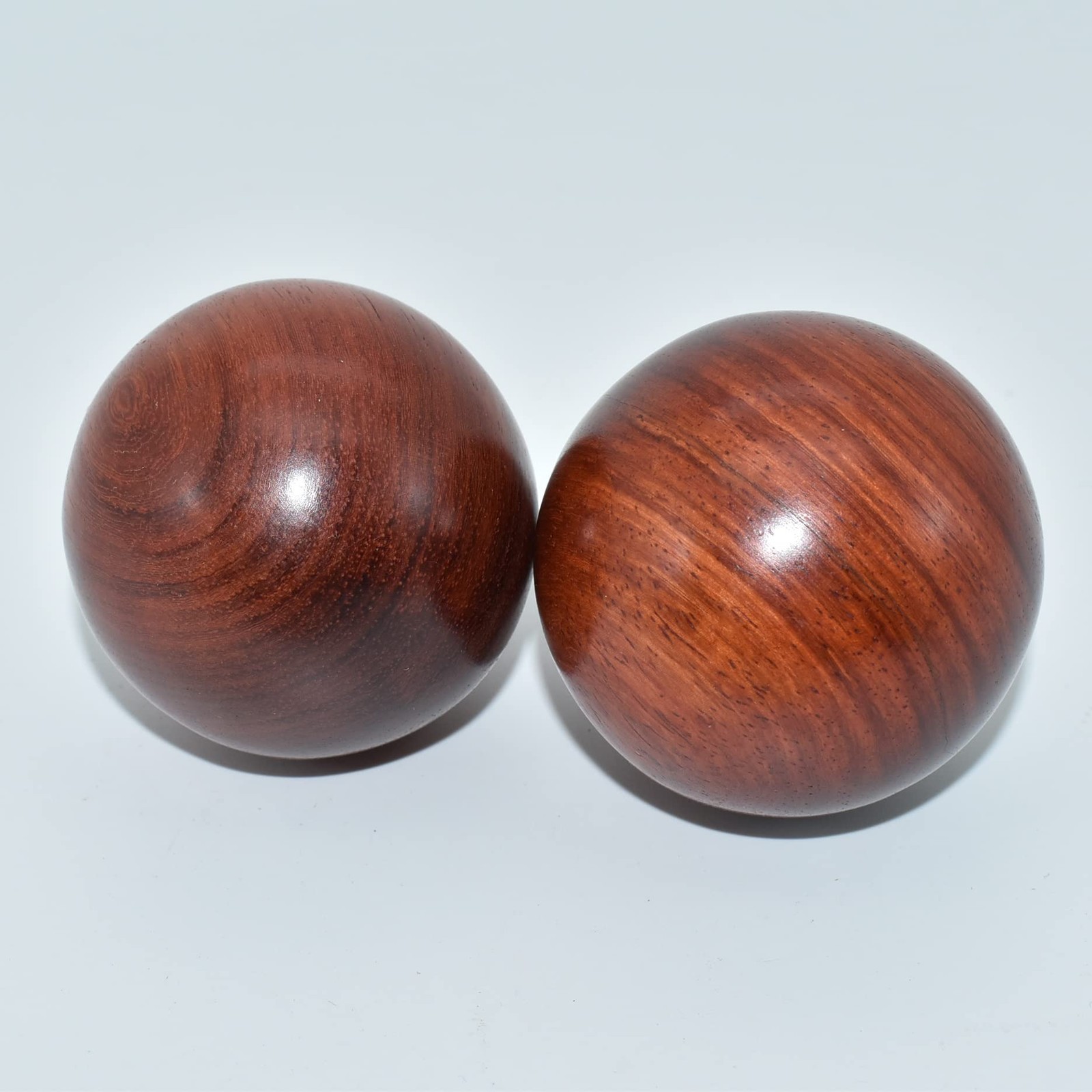 BCQLI 2 Inches Baoding Balls Chinese Health Exercise Stress Balls Rosewood