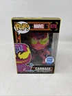 Funko Pop! Vinyl: Marvel - Carnage #678 (Blacklight) -Funko Shop Limited Edition