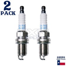 2 Pack Denso 4503 Platinum TT Spark Plugs PK...