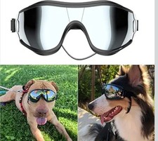 Dog Sunglasses/Goggles, UV/Wind/Dust/Fog Protection Pet Glasses Eye Wear with...