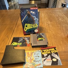 TOHO Godzilla: Monster of Monsters! Nintendo NES NTSC-U/C CIB w/ Manual