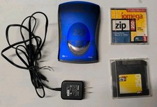 Iomega Zip 250 Z250USBPCM USB External Disk Drive AC  Read 