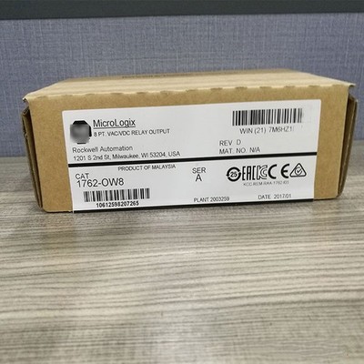 Neu MicroLogix 1200 1762-OW8 A 8 Point VAC/VDC Relais Output Module