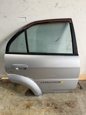 JDM 98-99 MITSUBISHI EVOLUTION EVO 5 V OEM GREY REAR RIGHT DRIVER DOOR  CP9A