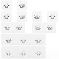 Shower Caddy Adhesive Stickers, Shower Organizer Adhesive , Assorted Wire Hoo...