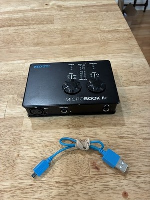 MOTU MicroBook IIc USB 2.0 Digital Audio Interface Personal Studio Recording AZ