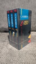 3 Pack Cambria E180 Blank VHS Video Tape Brand New Sealed 3 Hours