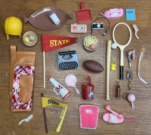 New ListingVTG 1960s Mattel Barbie Ken Skipper Tutti Japan Accessories Outfit Parts Lot #1