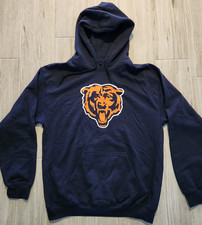 Chicago Bears NFL Team Apparel Men's Pullover Hoodie, Size Medium