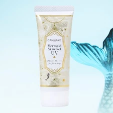 Sunscreen Vit C CANMAKE Mermaid Skin Gel UV SPF 50+ PA++++ C02 Sunny Yellow 40g