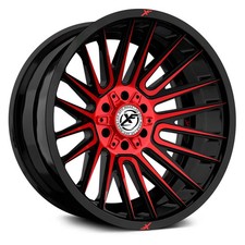 Xf Off-road Xf-234 Wheels 26x12 -44 6x139.7 106.4 Black Rims Set Of 4