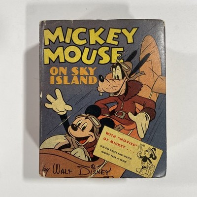 Better Little Book 1417 Mickey Mouse On Sky Island FN- 5.5 Walt Disney 1941