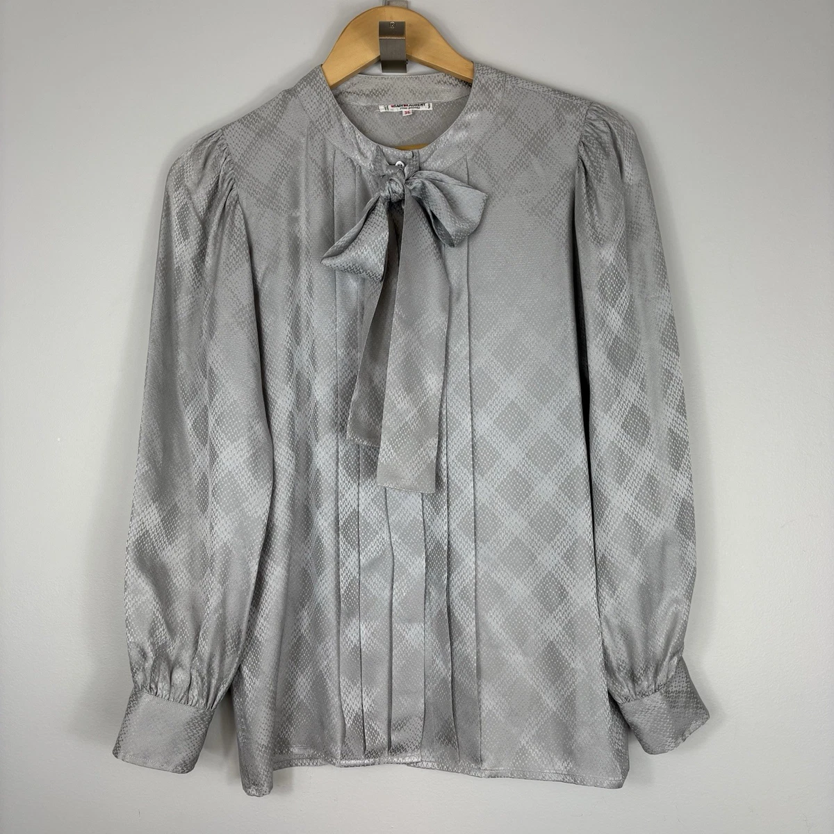 Saint Laurent 100% Silk Vintage Tops for Women for sale | eBay