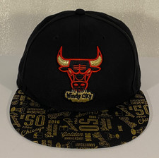 Chicago Bulls New Era 50th Anniversary Limited Edition 9FIFTY Snapback 1966-2016