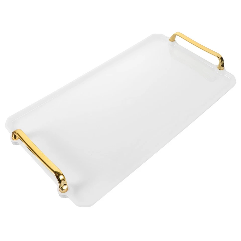  Tablett Rechteckig Küchentablett Moderne Servierschale Snack -Servierschale - Bild 3 von 4