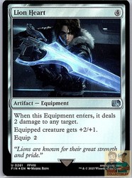 Lion Heart 261/599 Final Fantasy Foil Uncommon